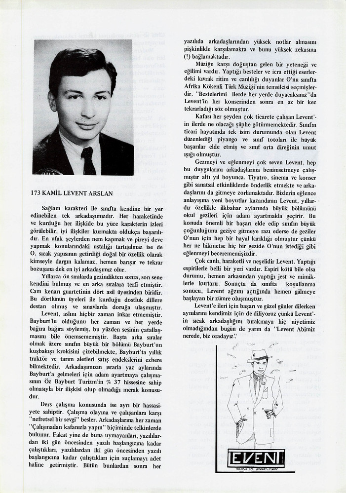 Kamil Levent Arslan sayfasının taranmış hali