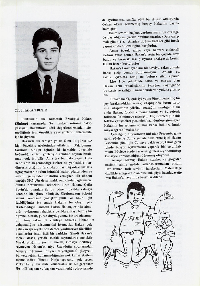 Hakan Betir sayfasının taranmış hali