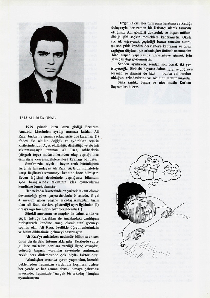 Ali Rıza Ünal sayfasının taranmış hali