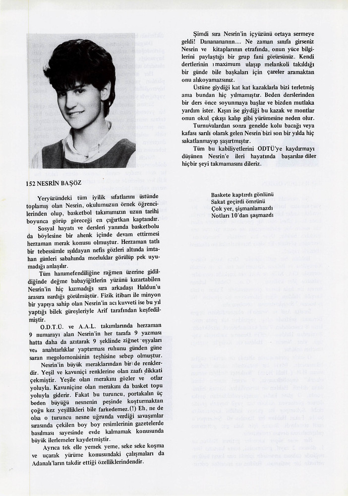 Nesrin Başöz sayfasının taranmış hali