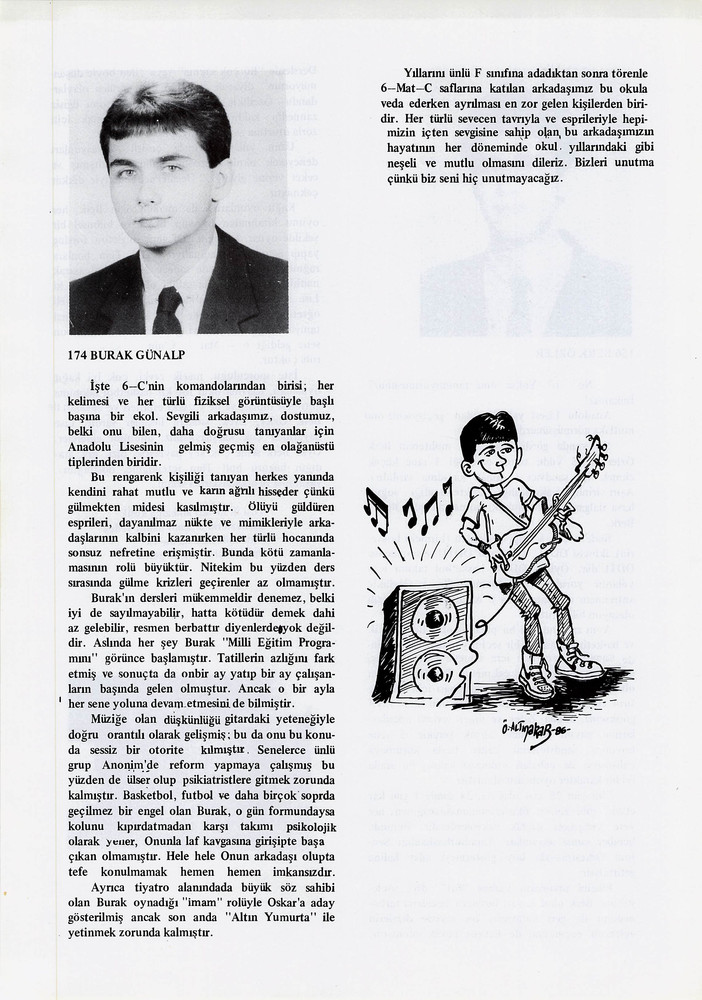 Burak Günalp sayfasının taranmış hali