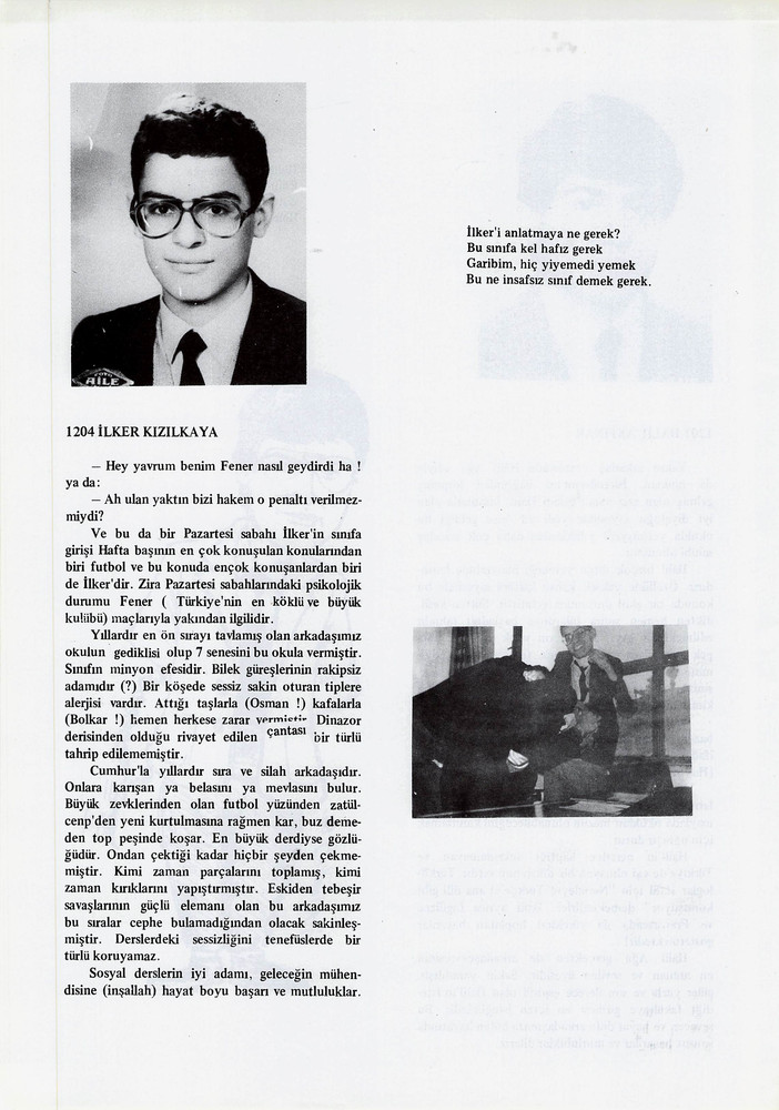 İlker Kızılkaya sayfasının taranmış hali