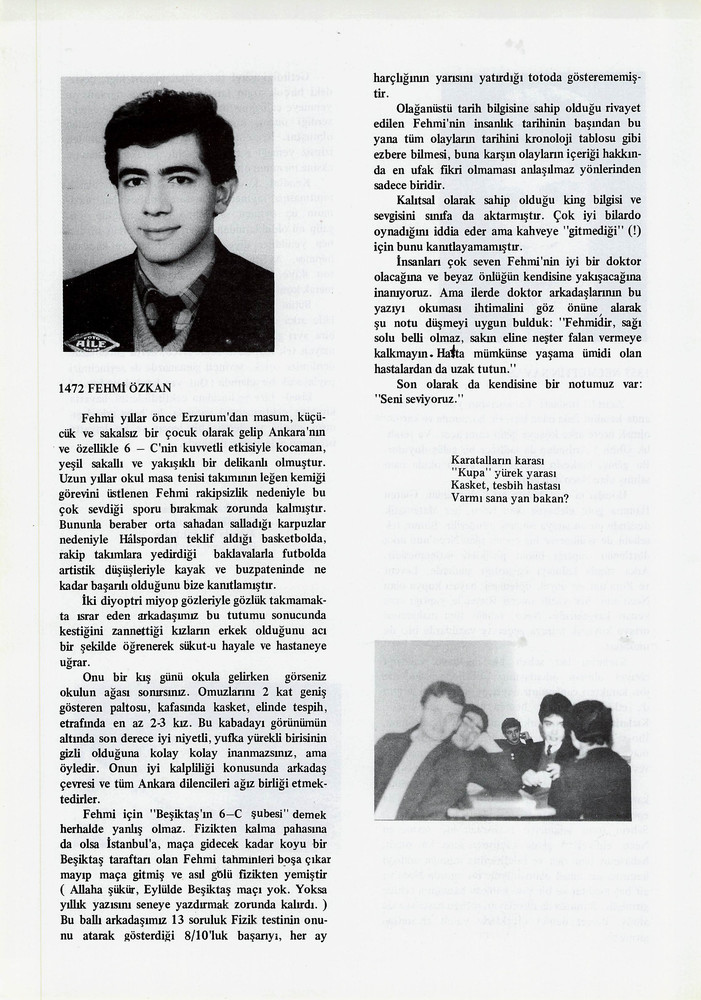 Fehmi Özkan sayfasının taranmış hali