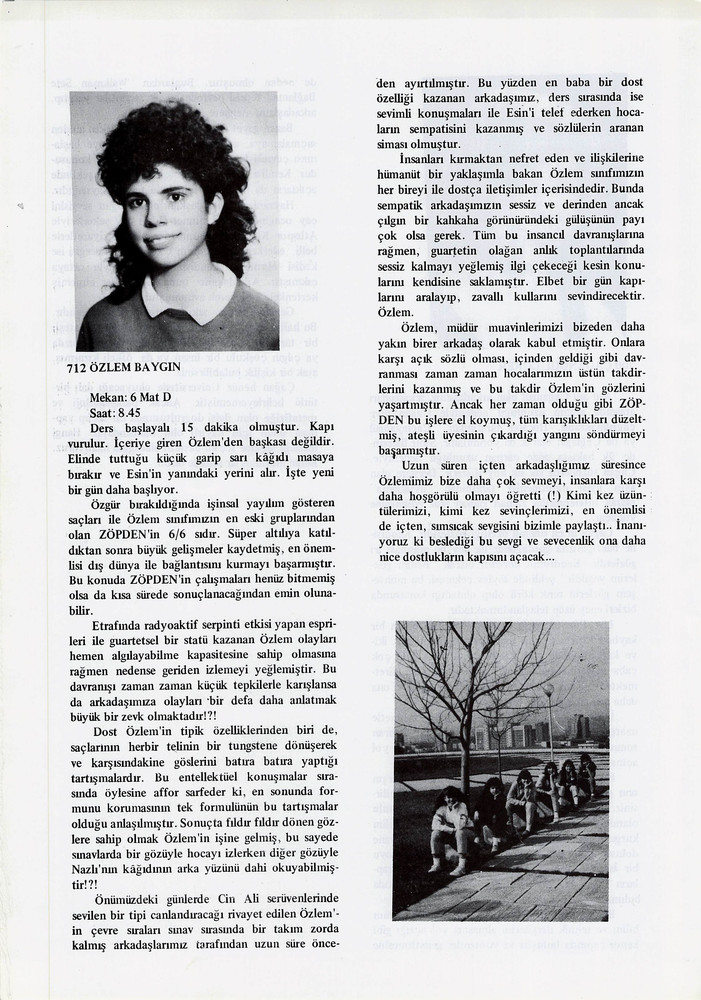 Özlem Baygın sayfasının taranmış hali