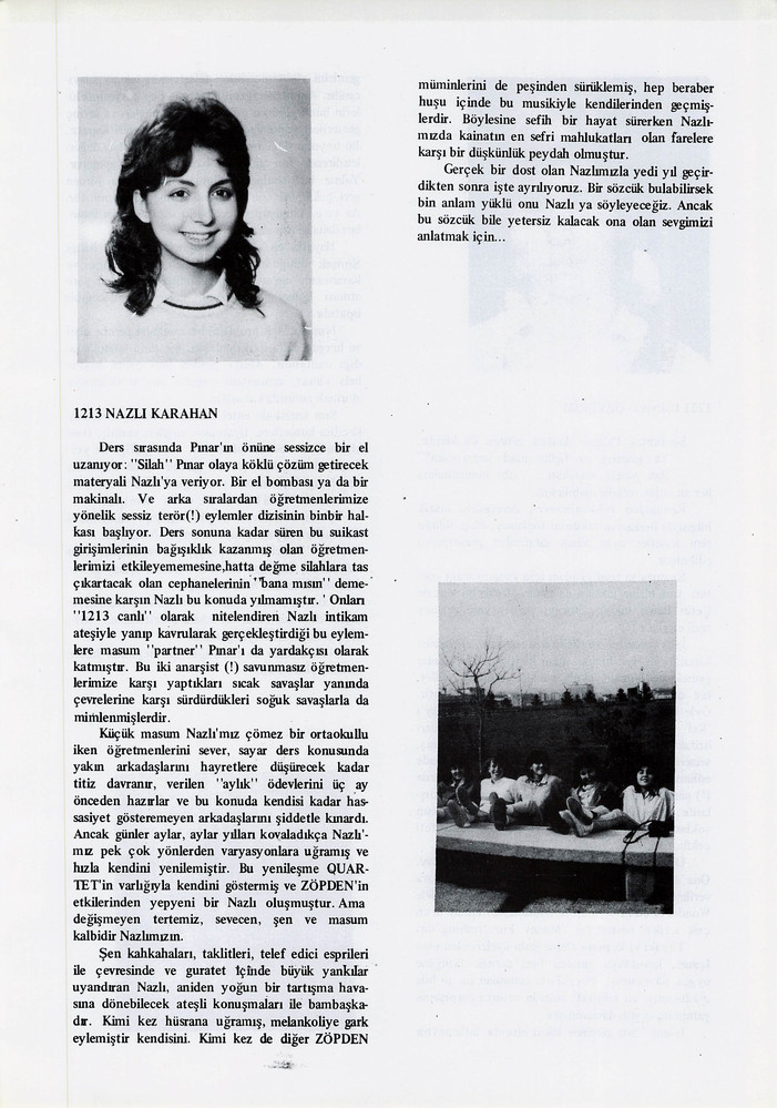 Nazlı Karahan sayfasının taranmış hali