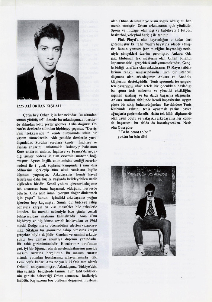 Ali Orhan Kışlalı sayfasının taranmış hali