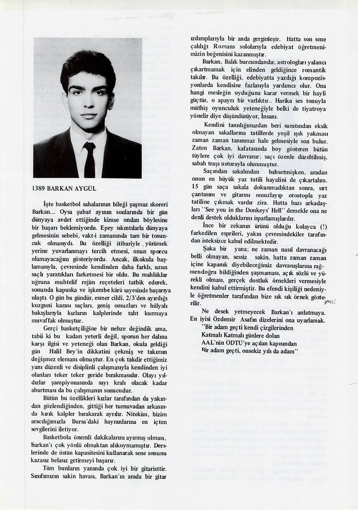Barkan Aygül sayfasının taranmış hali