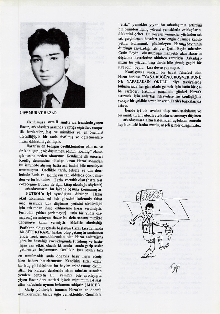 Murat Hazar sayfasının taranmış hali