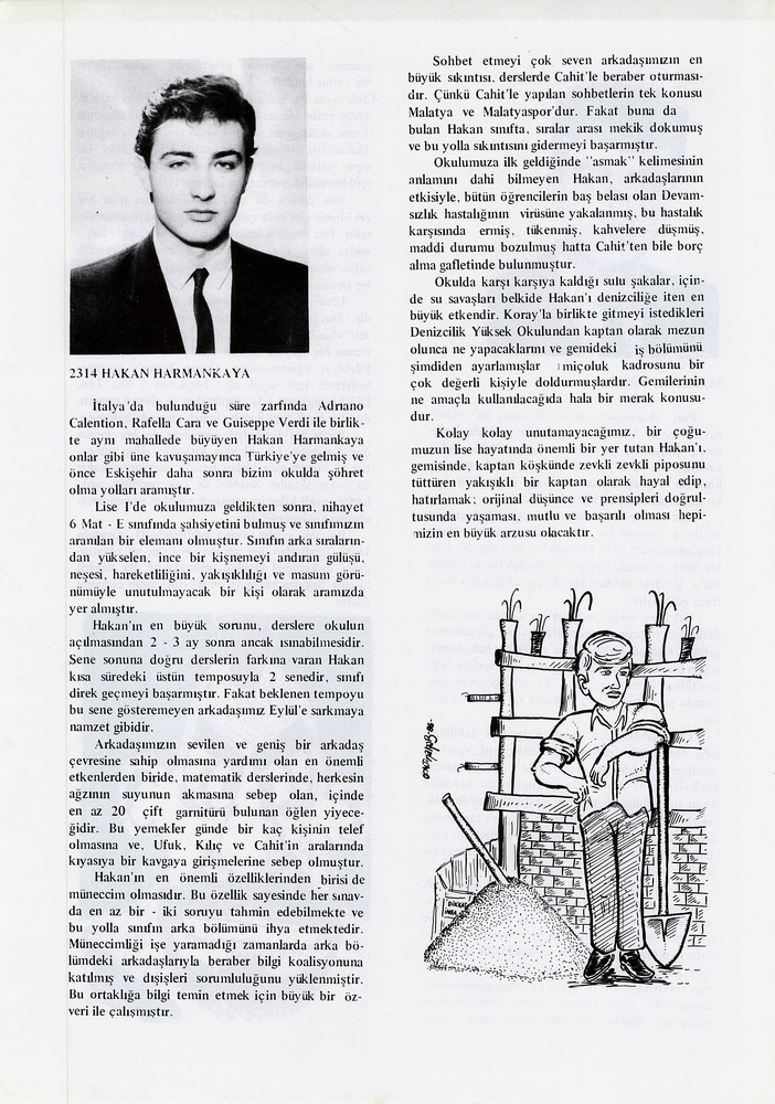 Hakan Harmankaya sayfasının taranmış hali