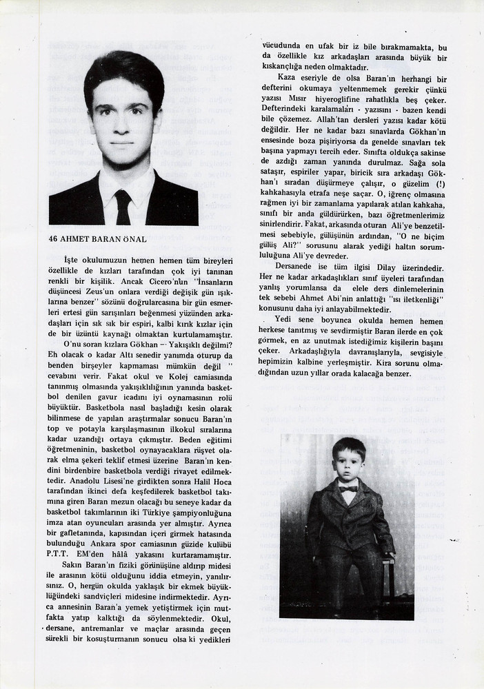 Ahmet Baran Önal sayfasının taranmış hali