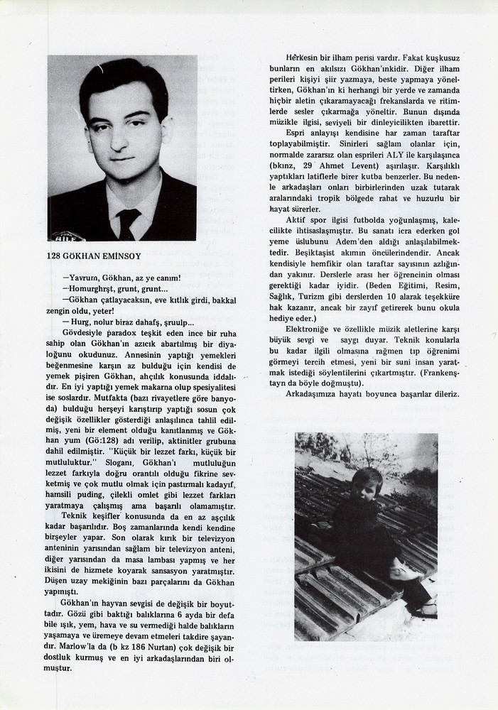 Gökhan Eminsoy sayfasının taranmış hali
