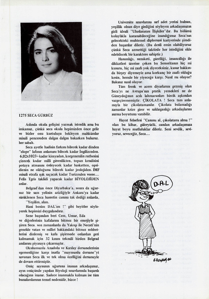 Seca Gürbüz sayfasının taranmış hali