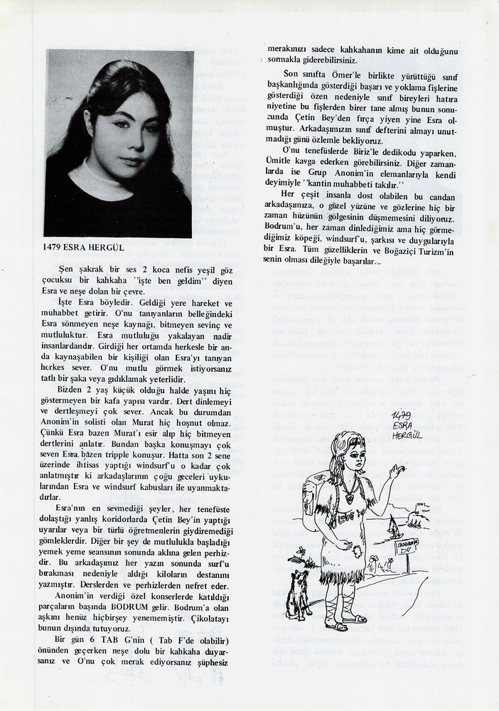 Esra Hergül sayfasının taranmış hali