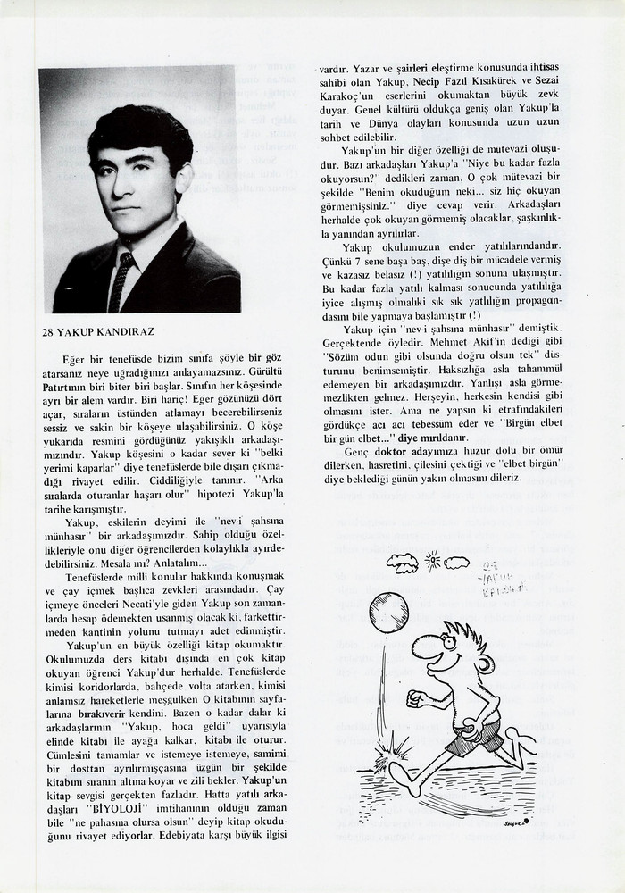Yakup Kandıraz sayfasının taranmış hali