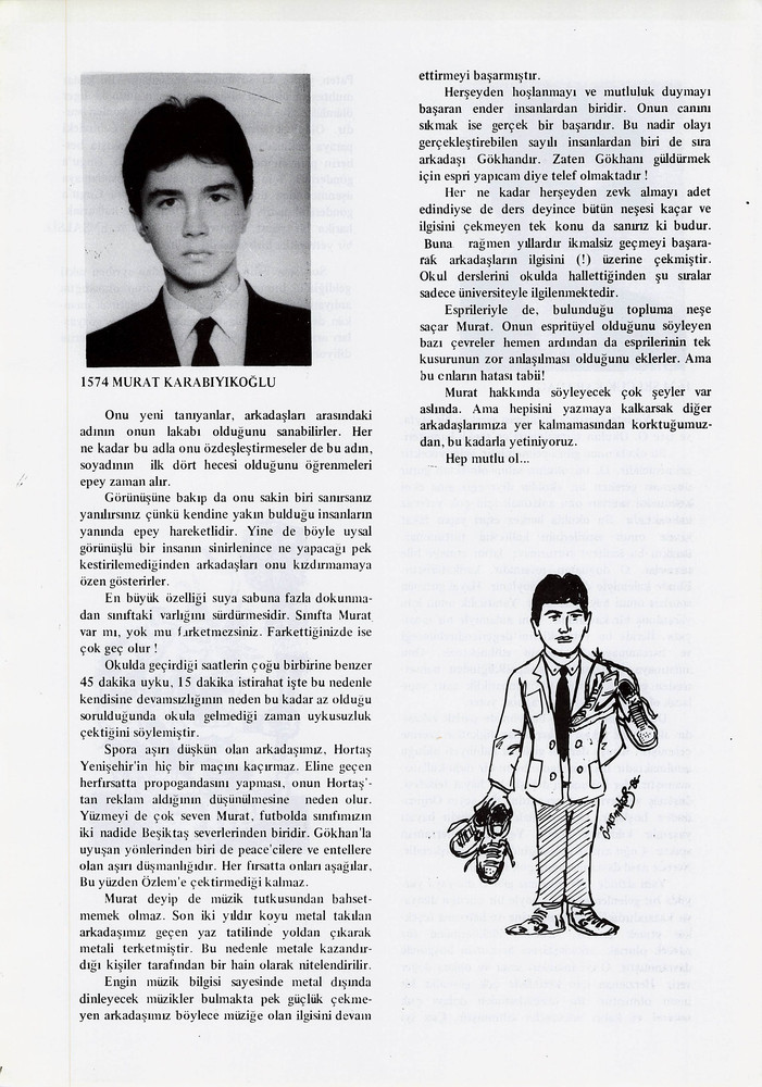 Murat Karabıyıkoğlu sayfasının taranmış hali