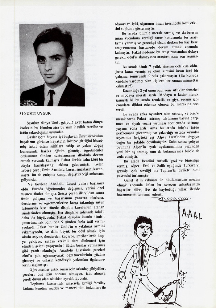 Ümit Uygur sayfasının taranmış hali