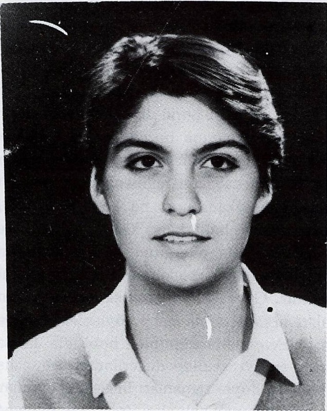 Ayşe Ergin, 1986 yıllığı fotoğrafı