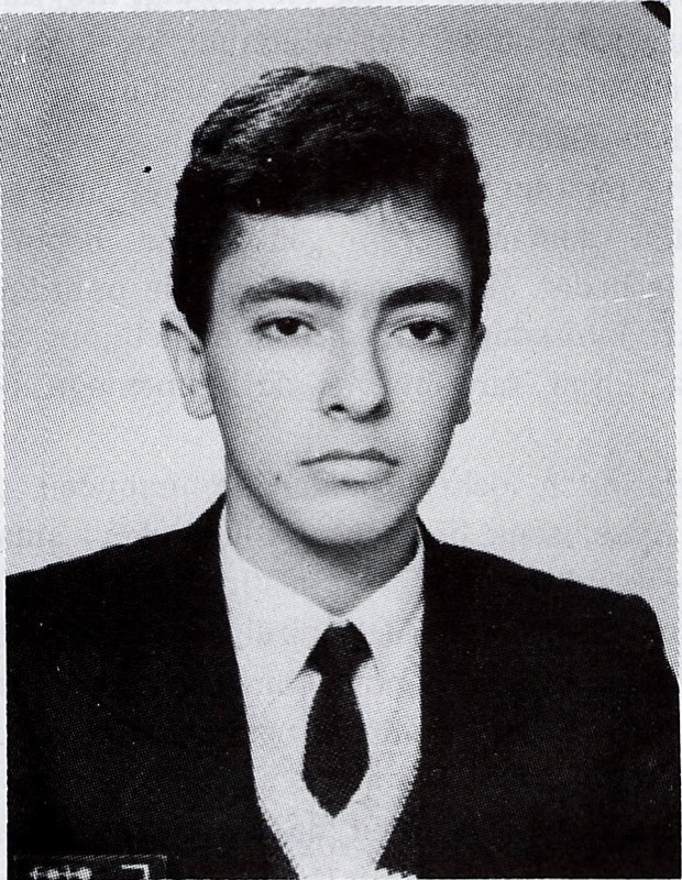 Baler Eskibatman, 1986 yıllığı fotoğrafı