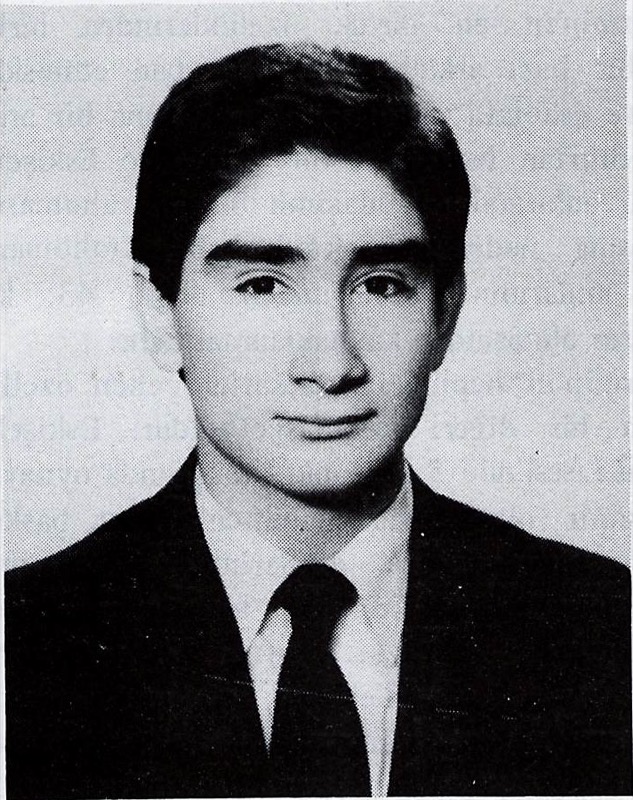 Murat Eceral, 1986 yıllığı fotoğrafı
