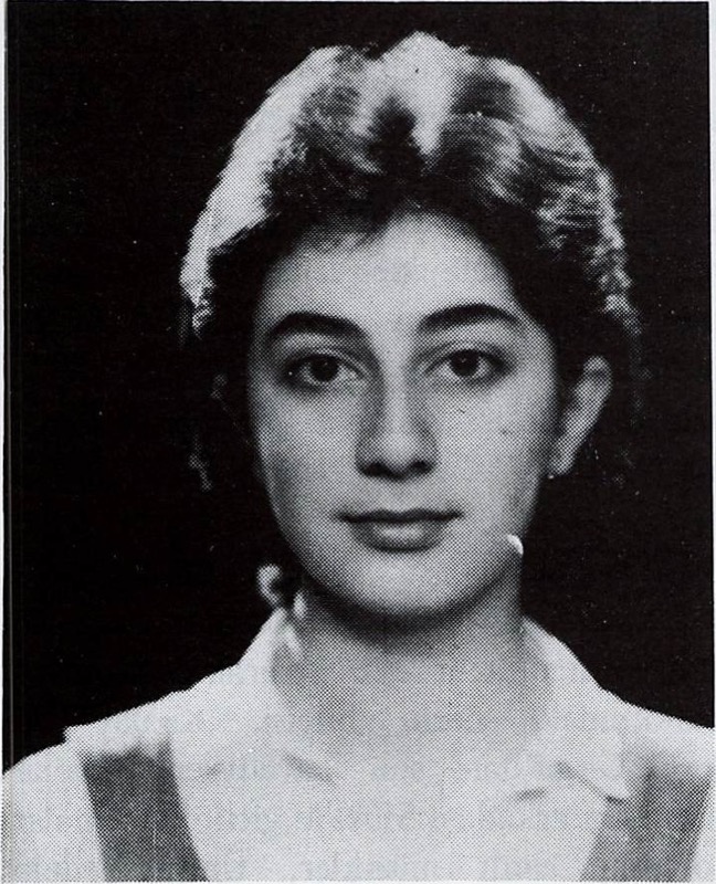 Sibel Temür, 1986 yıllığı fotoğrafı