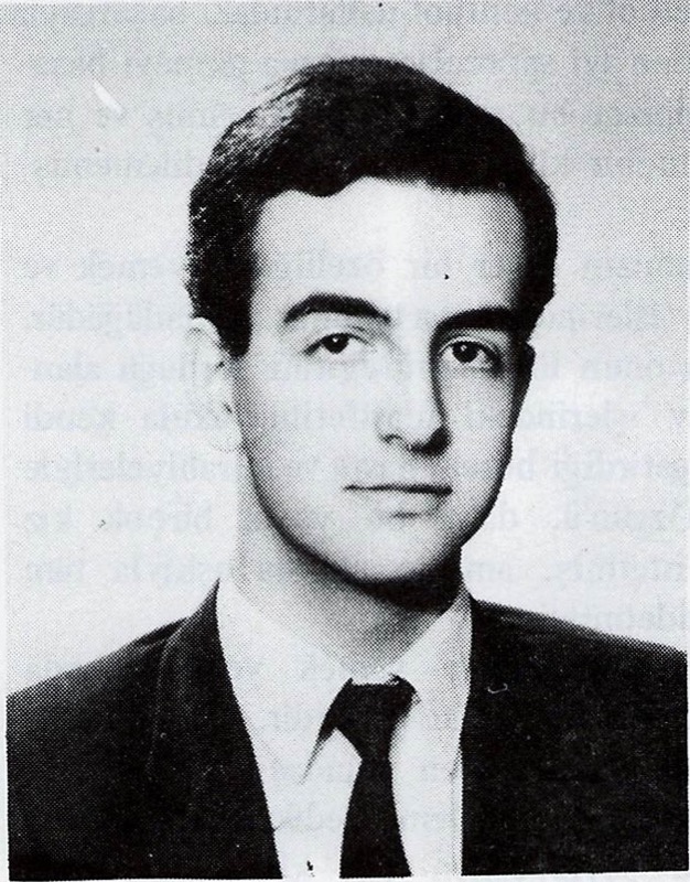 Reha Toydemir, 1986 yıllığı fotoğrafı
