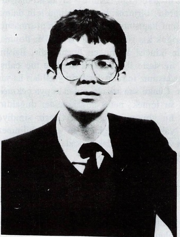 Ahmet Erhan Çelik, 1986 yıllığı fotoğrafı