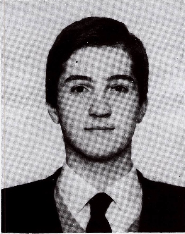 Çağlar Sunay, 1986 yıllığı fotoğrafı
