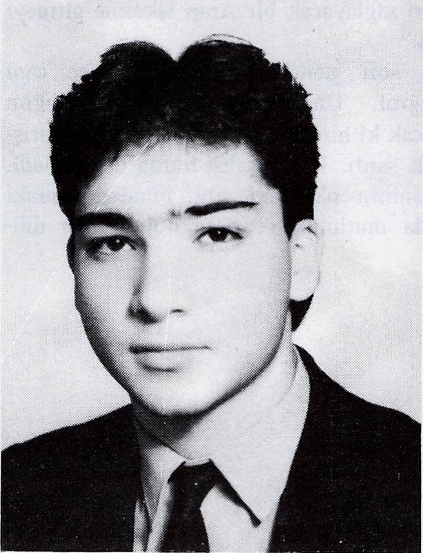 Murat Hazar, 1986 yıllığı fotoğrafı