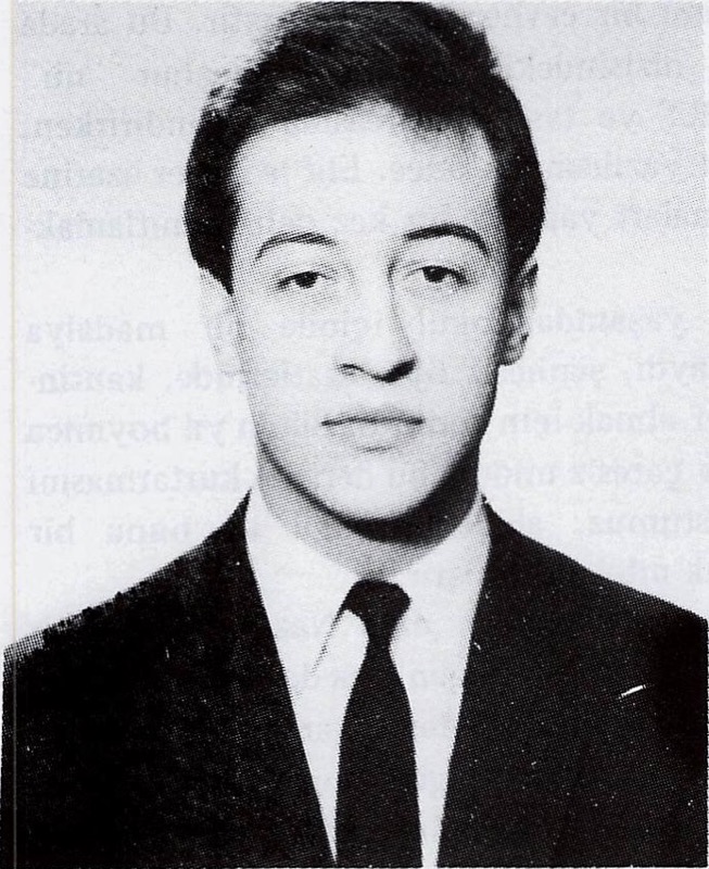 Erhan Öktem, 1986 yıllığı fotoğrafı
