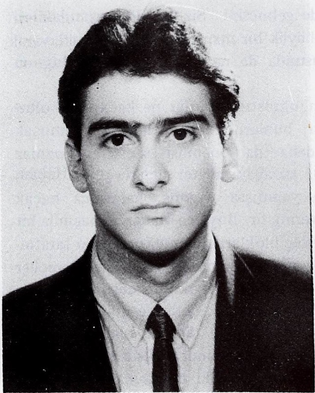 Mustafa Cem Özbek, 1986 yıllığı fotoğrafı