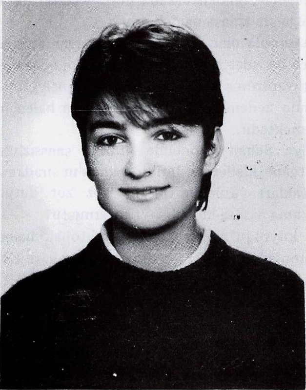 Nilgün Sungurtekin, 1986 yıllığı fotoğrafı