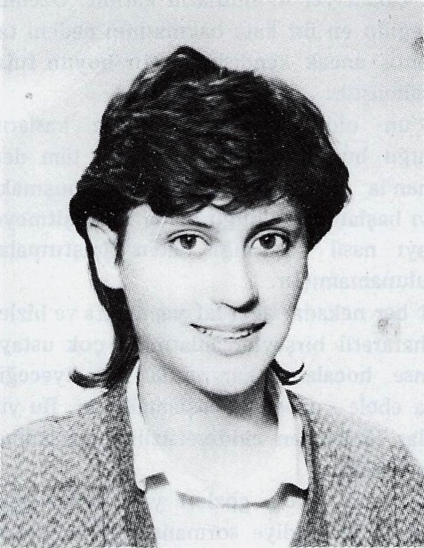 Şehvar Bor, 1986 yıllığı fotoğrafı