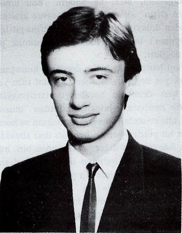 Serhat Başer, 1986 yıllığı fotoğrafı
