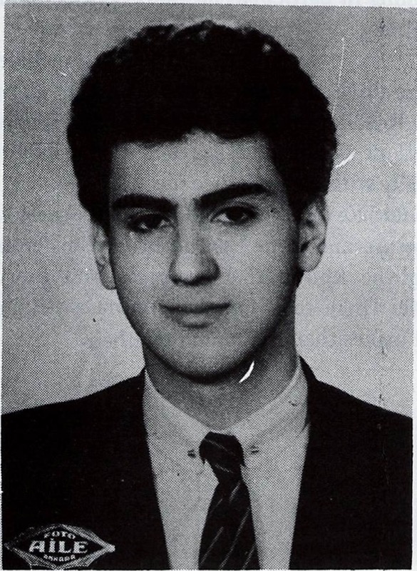 Semih Atay, 1986 yıllığı fotoğrafı